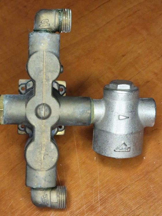 Bateria z termostatem kabiny PoolSpa Therma Corner i Therma Round -Z demontażu