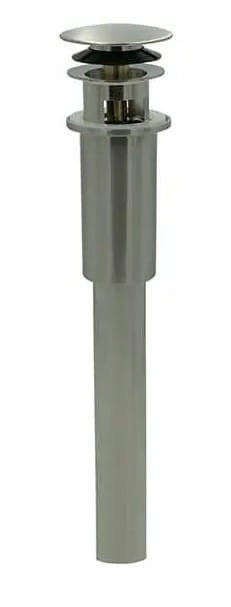 Korek uniwersalny długi do umywalki Click-Klack otwór montażowy 40mm przyłącze syfonu 1 1/4" CHROM-102667