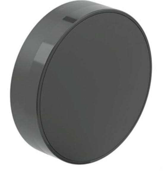 245.431.14.1 Geberit Rozetka przelewu / funkcyjna Split do zestawu odpływowo-przelewowego, czarny mat-102679