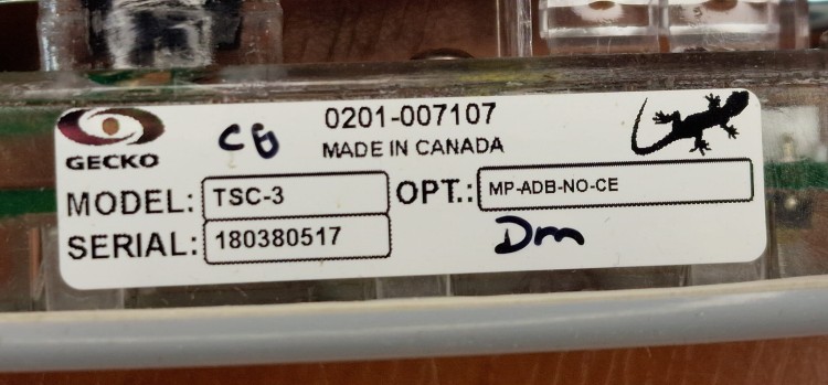 Panel / pulpit sterujący ASTREL/GECKO TSC-3 (JET 1 , JET 2 , JET 3 , BLOVER , LIGHT)-102684