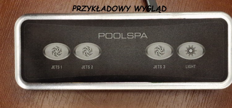 Panel / pulpit sterujący dodatkowy Balboa VX40 (JET 1 , JET 2 , JET 3 , LIGHT, Blower)-102708