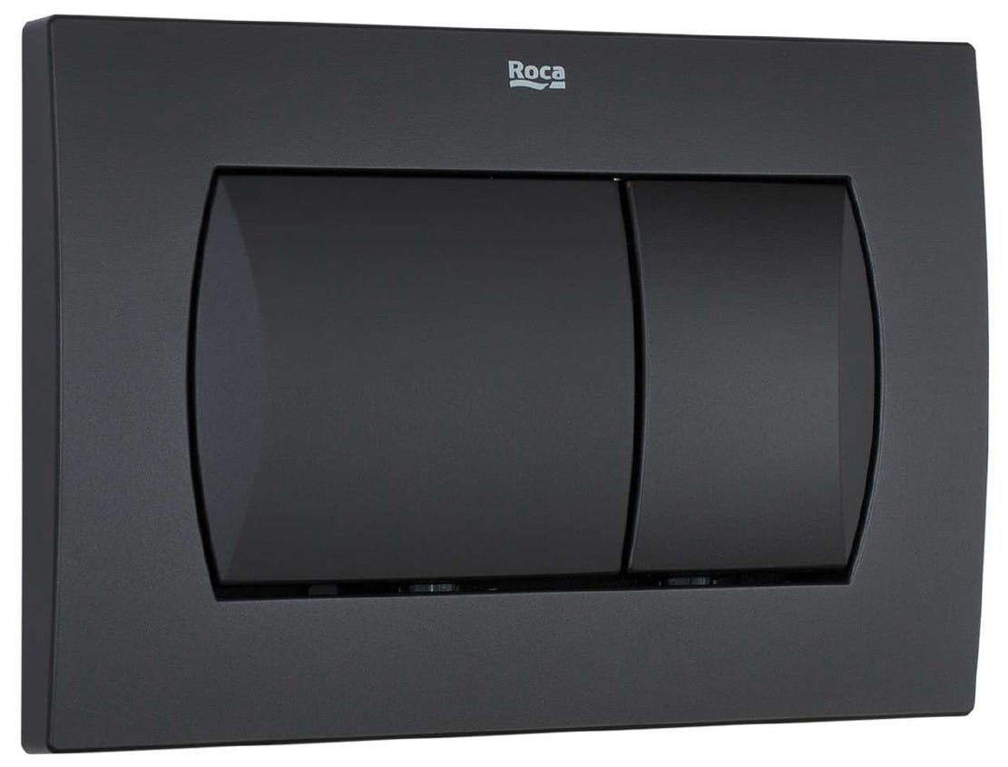A8901160B6 Roca Active  przycisk do stelaża WC 62B czarny mat-102762