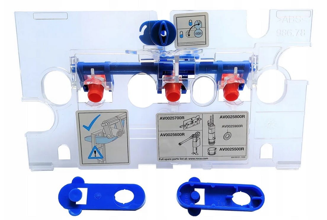AV0025700R Płytka pod przycisk do stelaża Roca Duplo-102767
