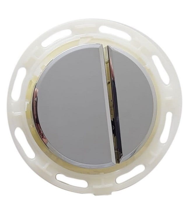 243.397.21.1 Przycisk Geberit do zdalnego uruchamiania spłukiwania typ 01, pneumatyczny, do spłukiwania dwudzielnego: Chrom błyszczący-102773