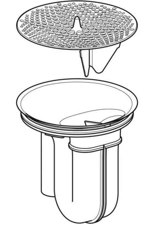 243.312.00.1 Geberit Syfon pisuarowy