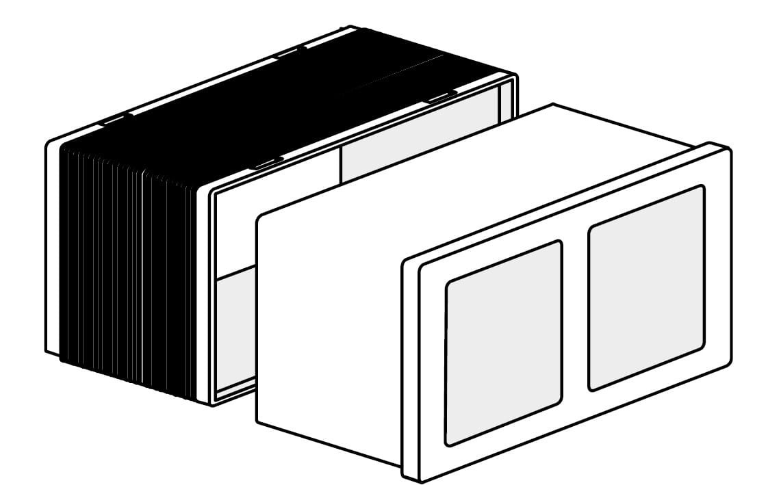 VS16030C000000  Skrzynka montażowa do Roca Duplo NOVA-102812