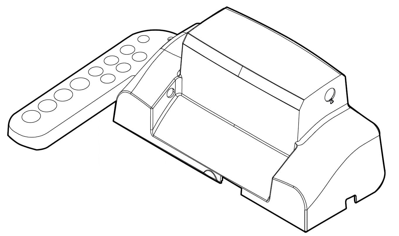 AT0016100R Roca Obudowa mechanizmów Multiclean 2.2 ADVANCE-102850