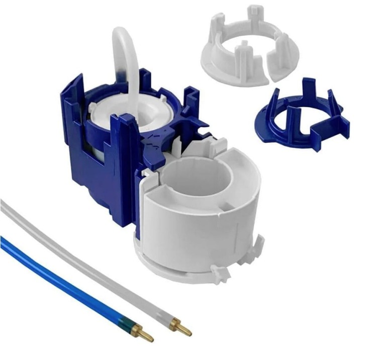 240.574.00.1 Geberit Adapter zaworu spłukującego WC z pneumatycznym uruchamianiem spłukiwania, spłukiwanie dwudzielne-102887