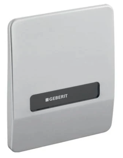 240.841.00.1 Geberit Zestaw adaptacyjny podczerwieni z płytką przykrywającą, do zaworu spłukującego do pisuarów, elektroniczny, Highline-102925