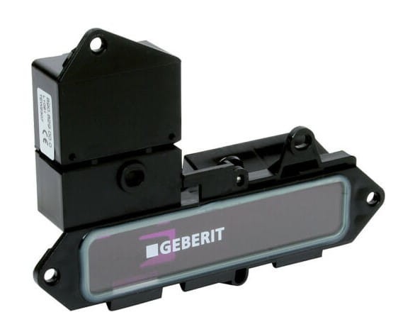 240.841.00.1 Geberit Zestaw adaptacyjny podczerwieni z płytką przykrywającą, do zaworu spłukującego do pisuarów, elektroniczny, Highline-102923