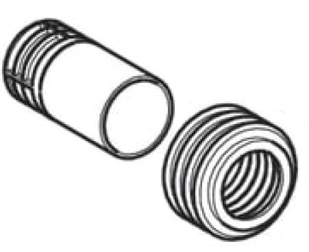 244.920.00.1 Geberit Rura spłukująca d28 do sekcji wodnej, ukryta-102941