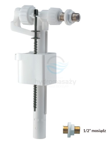 10009907 Siamp Zawór napełniający do stelaża  COMPACT 95L-1/2" z gwintem metalowym -103145