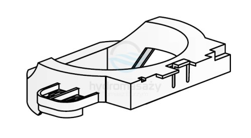 VS04204C000000 Roca Uchwyt stabilizujący / wkładka pozycjonujaca zaworu spłukującego NOVA / NEO-102038