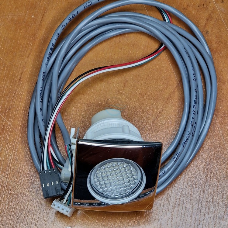 PoolSpa lampa kwadratowa LED Chrom-102699