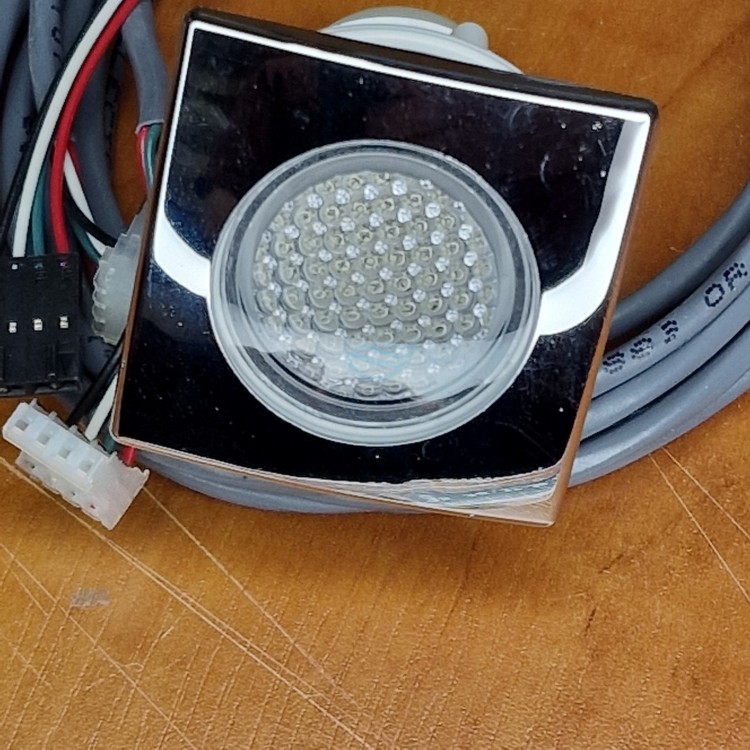 PoolSpa lampa kwadratowa LED Chrom-102700