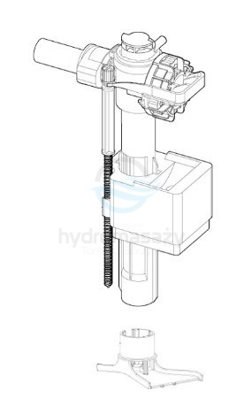 WMR01000000S000 Zawór napełniający Roca ECO / ZOOM / MADALENA / MITOS / NORA 1/2"-102036