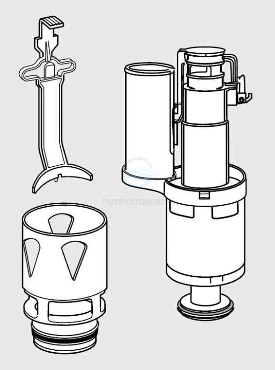 VS0864801 Valsir Evolut Zestaw zaworu opróżniającego produkcja od 2004 do 2016-103188