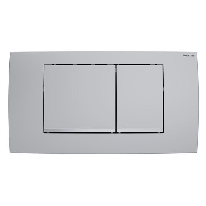 115.899.KJ.1 Geberit Przycisk Twinline 30 Biały/Chrom/Biały