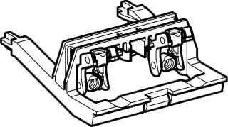240.079.00.1  Geberit   Nasadka kozłowa UP120