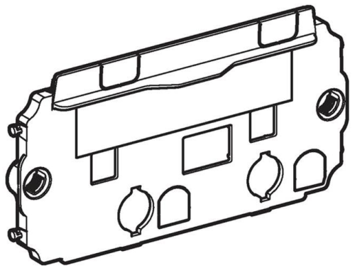 243.302.00.1 Geberit Płytka ochronna zaślepki Omega