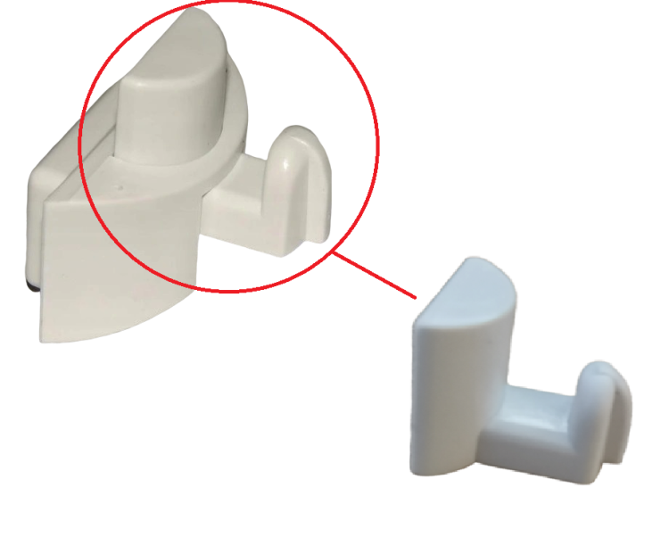 Cersanit  Element suwaka dolnego Typ-1 S900-2113. Suwak do naprawy modeli kabin : Carmen, Paula, Rexona, Stella, Vega